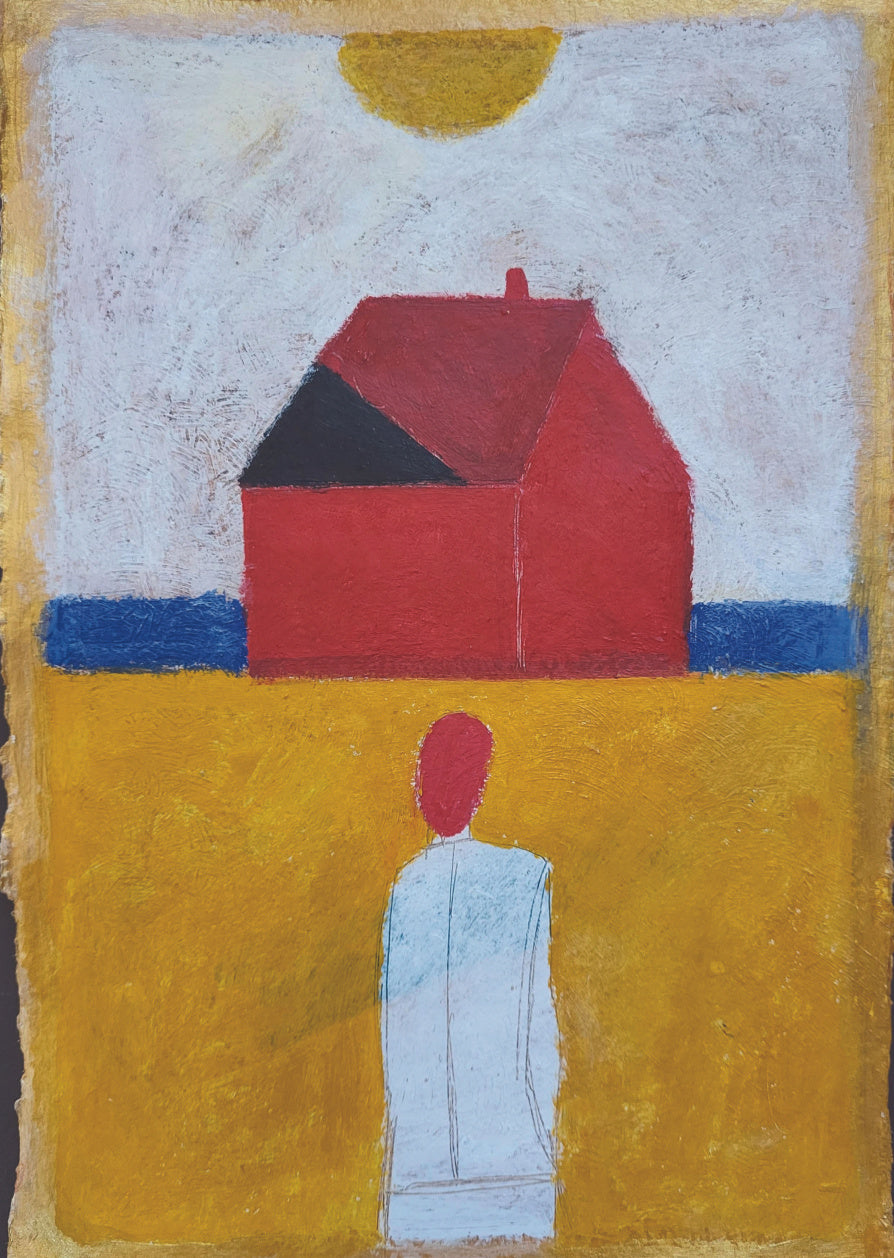 Maryna Yandolenko — Correspondances #2 — original postcard artwork