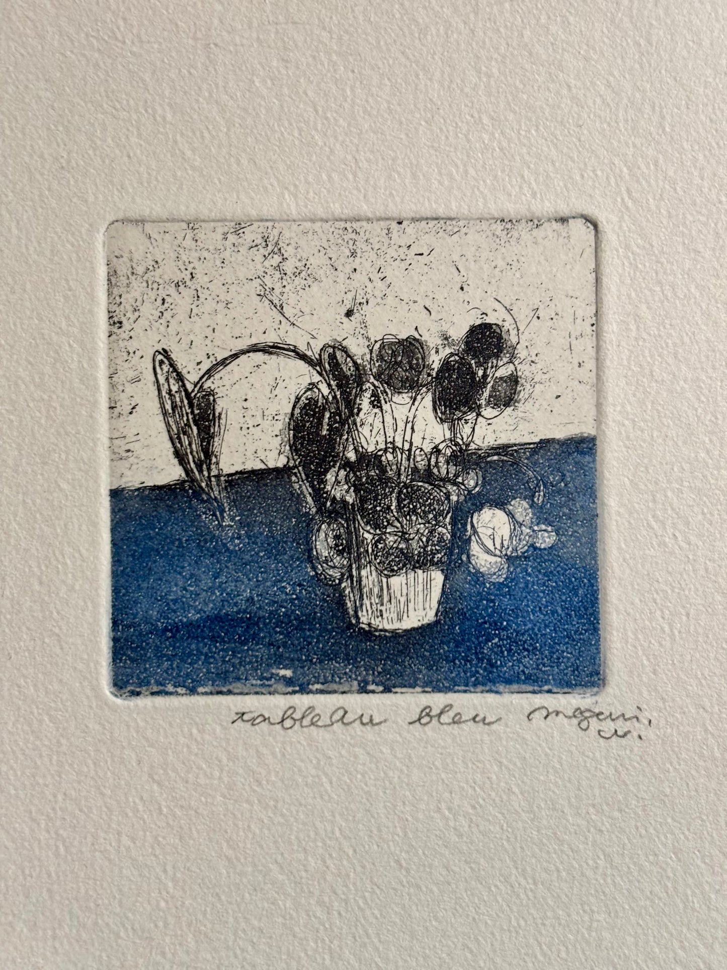 Megumi WATANABE — Correspondances #1 — original postcard artwork