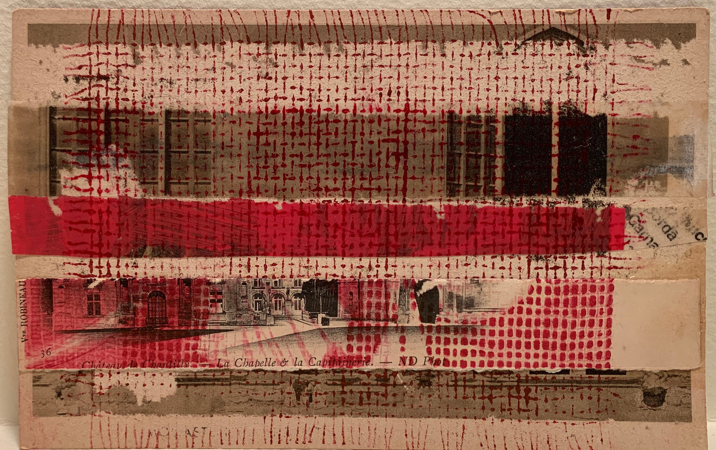 Mercè Grifé — Correspondances #2 — original postcard artwork