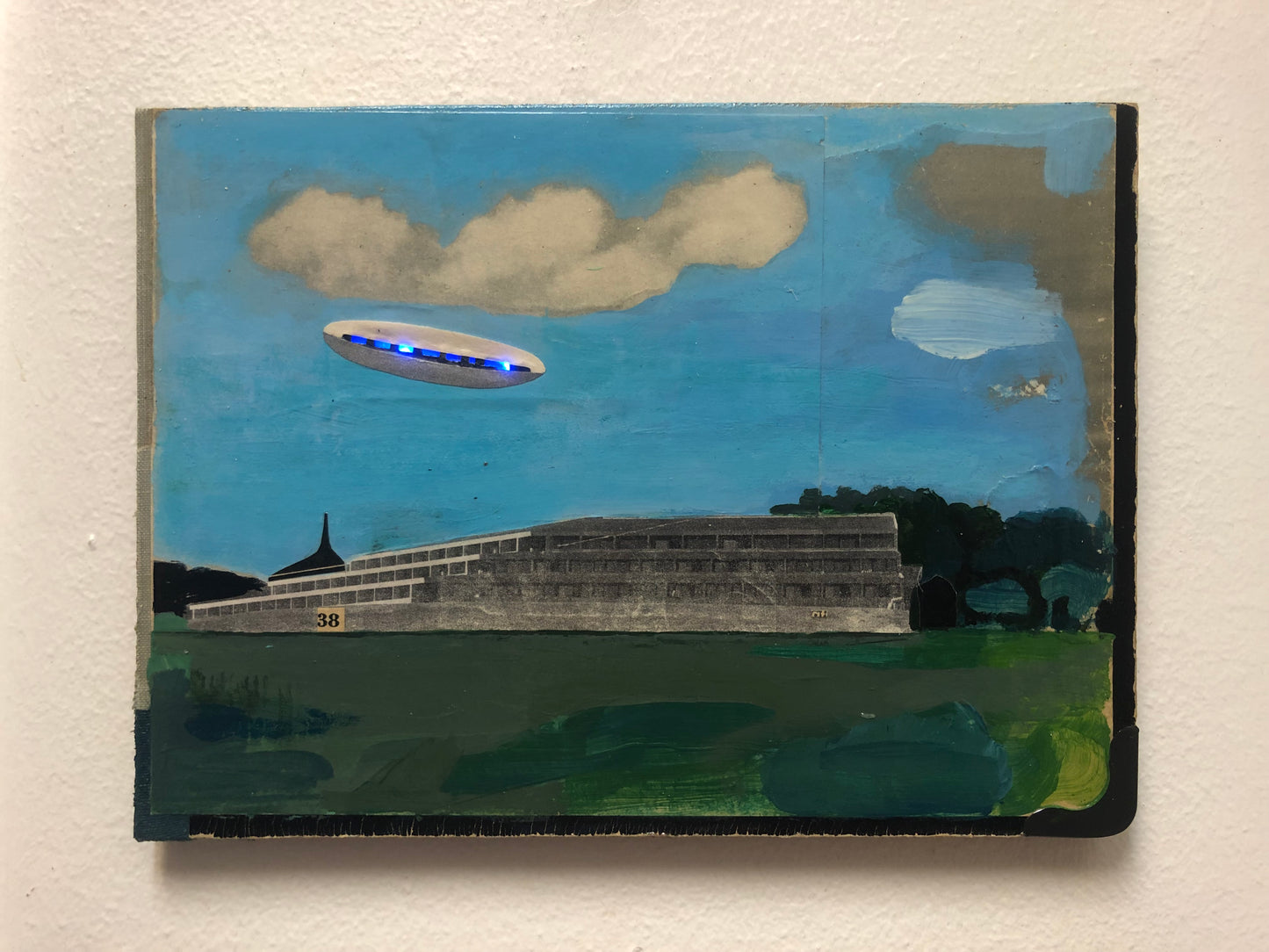 Peter Olof Fransson — Correspondances #2 — original postcard artwork