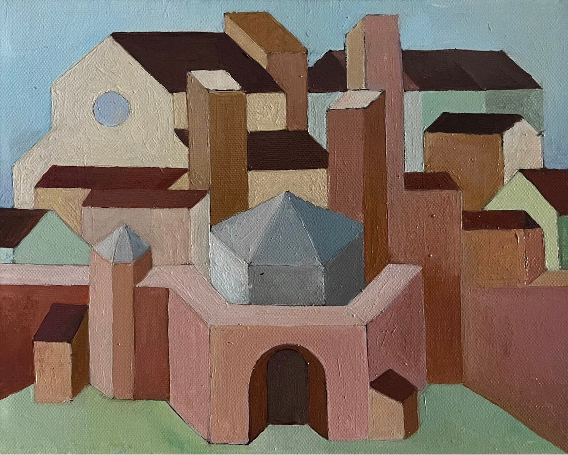 ROCCO HERMAN PUPPIO — Correspondances #2 — original postcard artwork