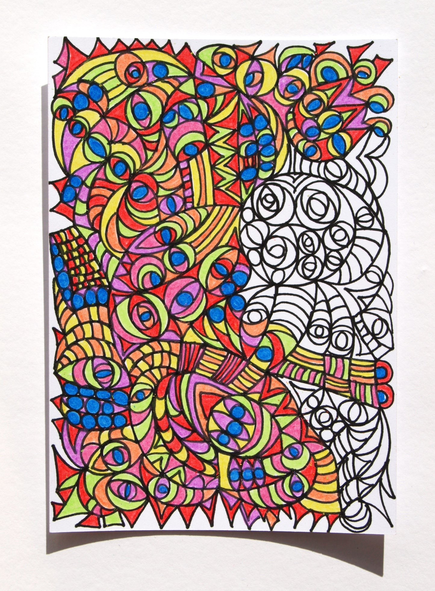 Rebecca Holley — Correspondances #1 — original postcard artwork