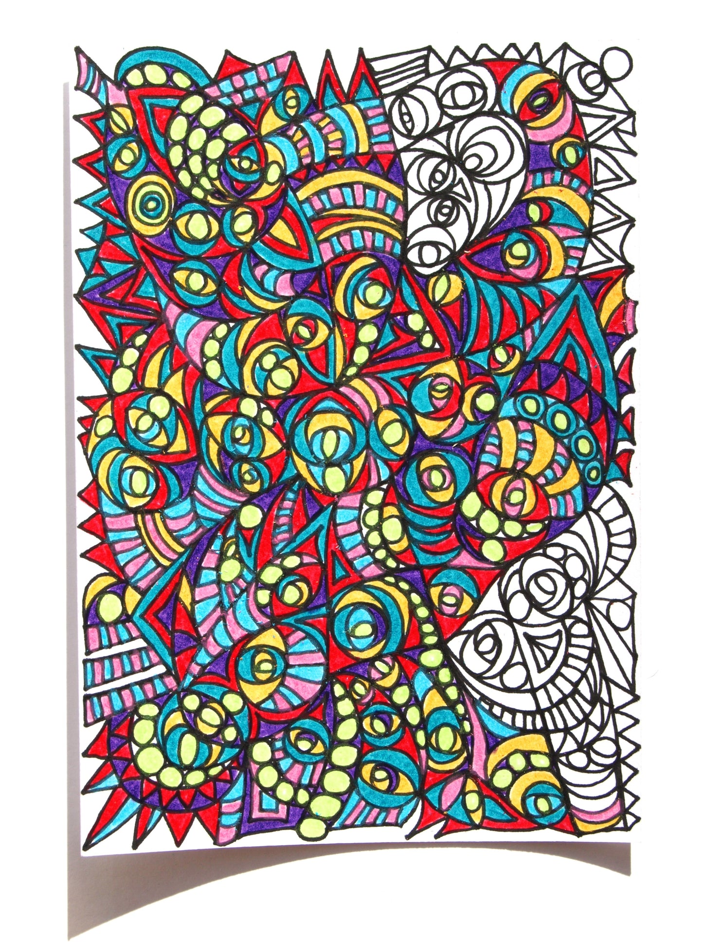 Rebecca Holley — Correspondances #2 — original postcard artwork