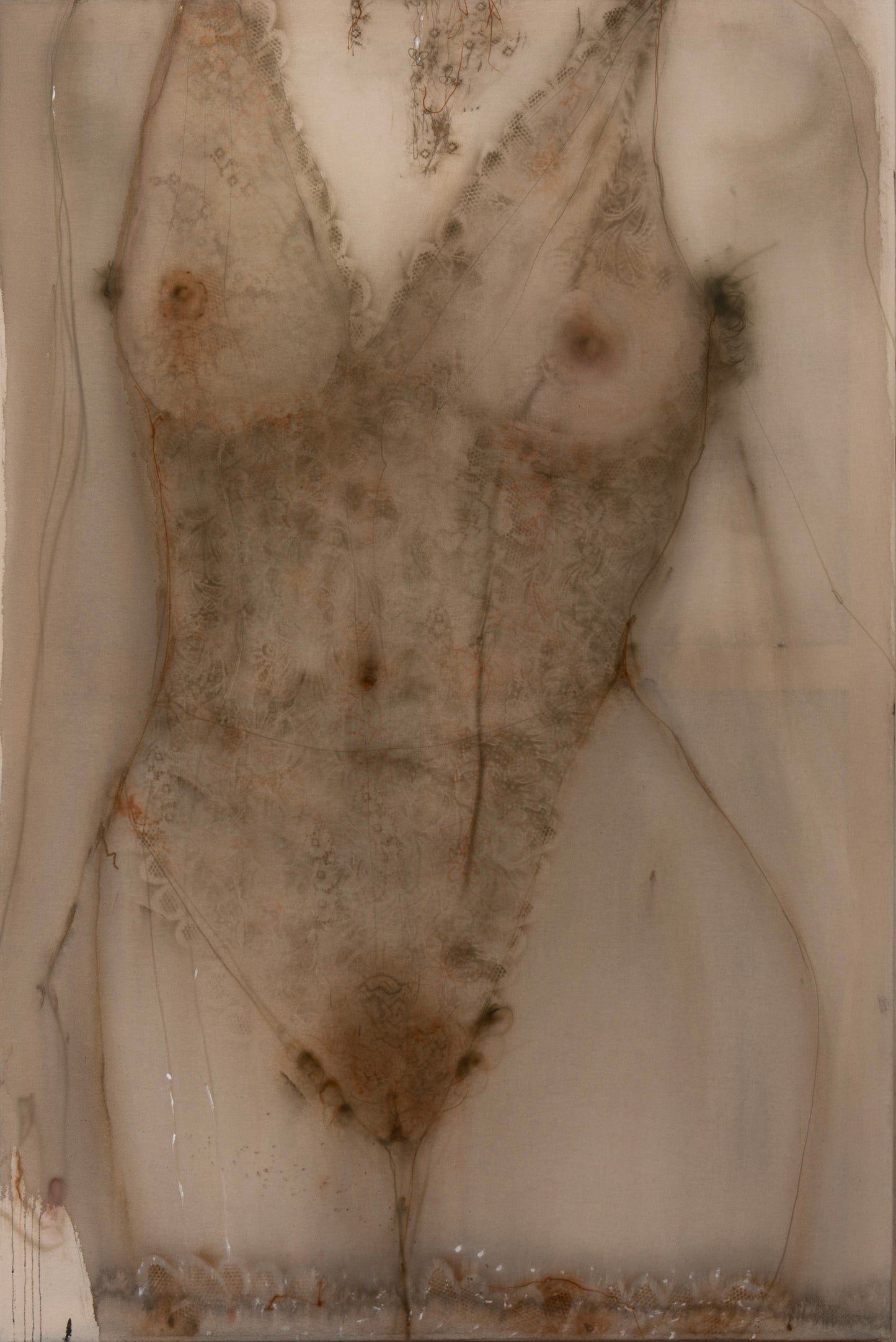 Renata Machyckova — Correspondances #1 — original postcard artwork