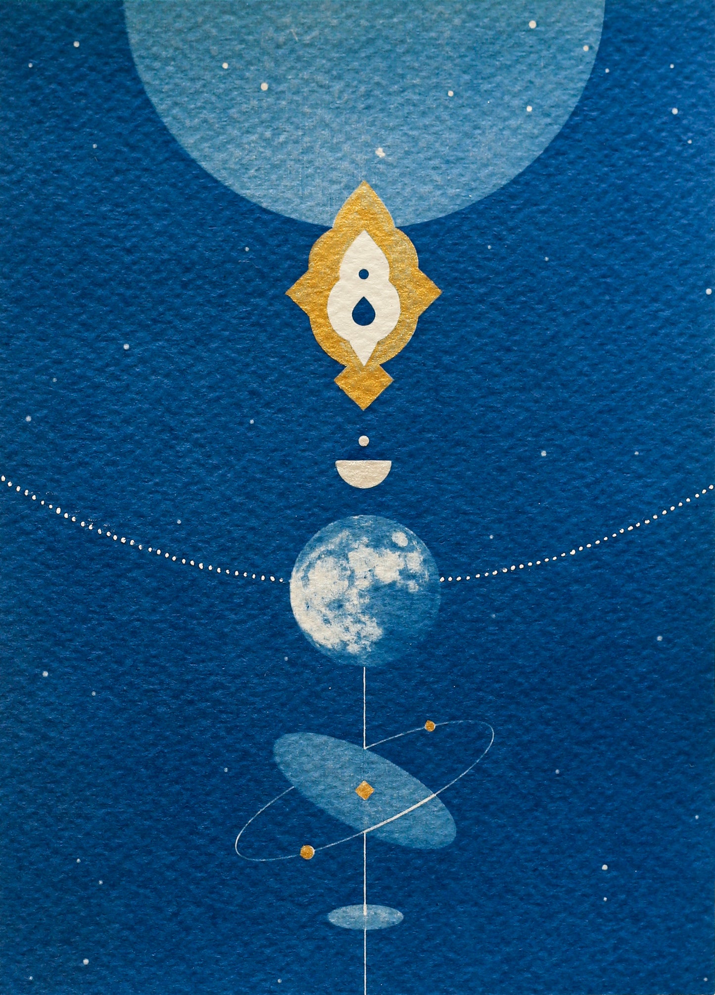 Ruchita Madhok — Correspondances #1 — original postcard artwork