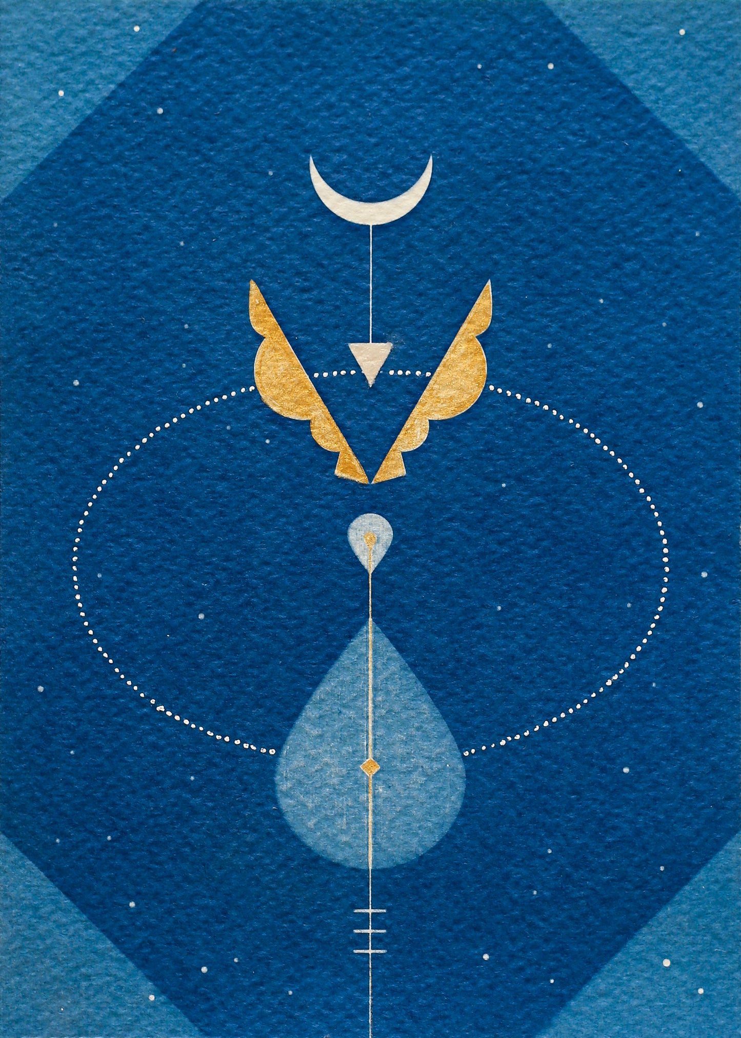 Ruchita Madhok — Correspondances #2 — original postcard artwork