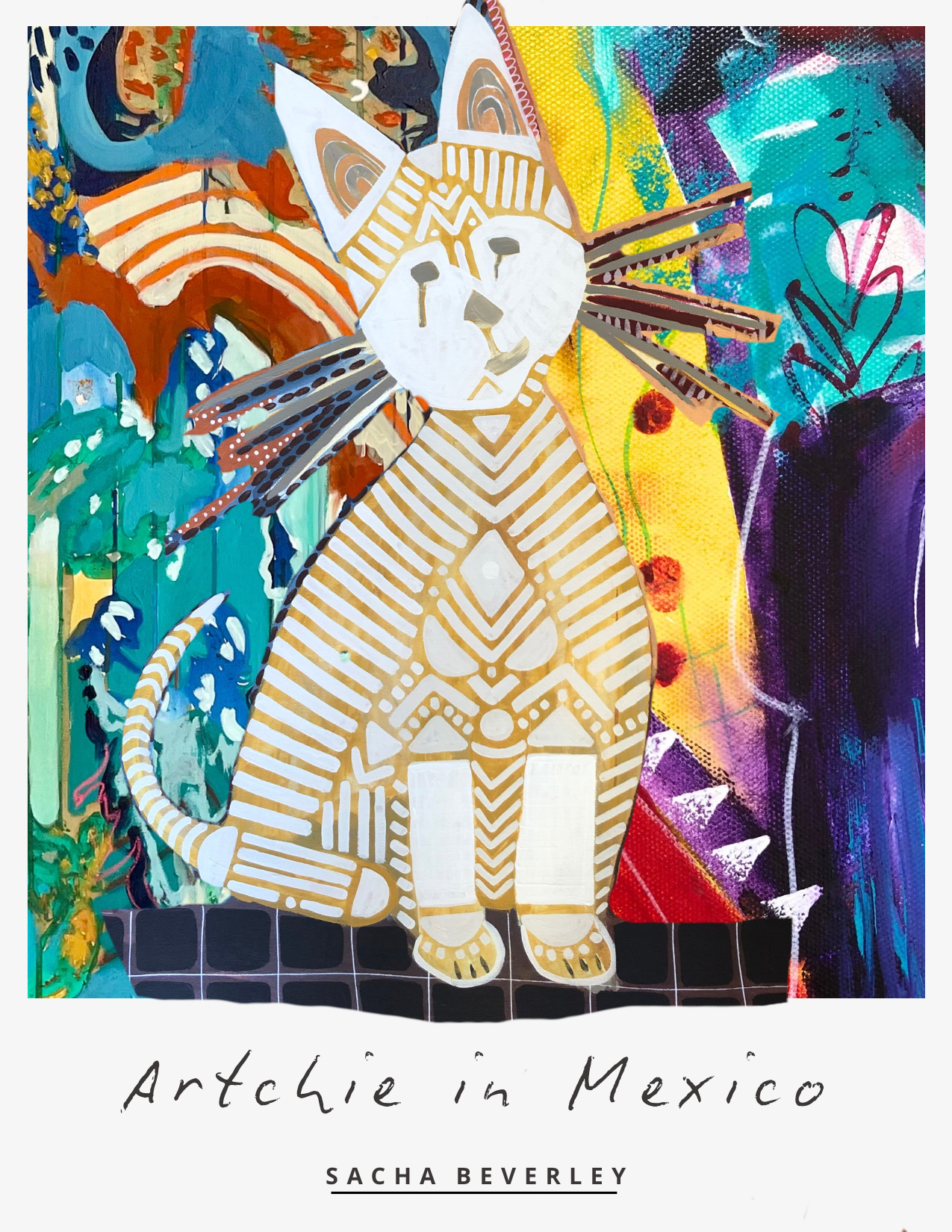 Sacha Beverley — Correspondances #1 — original postcard artwork