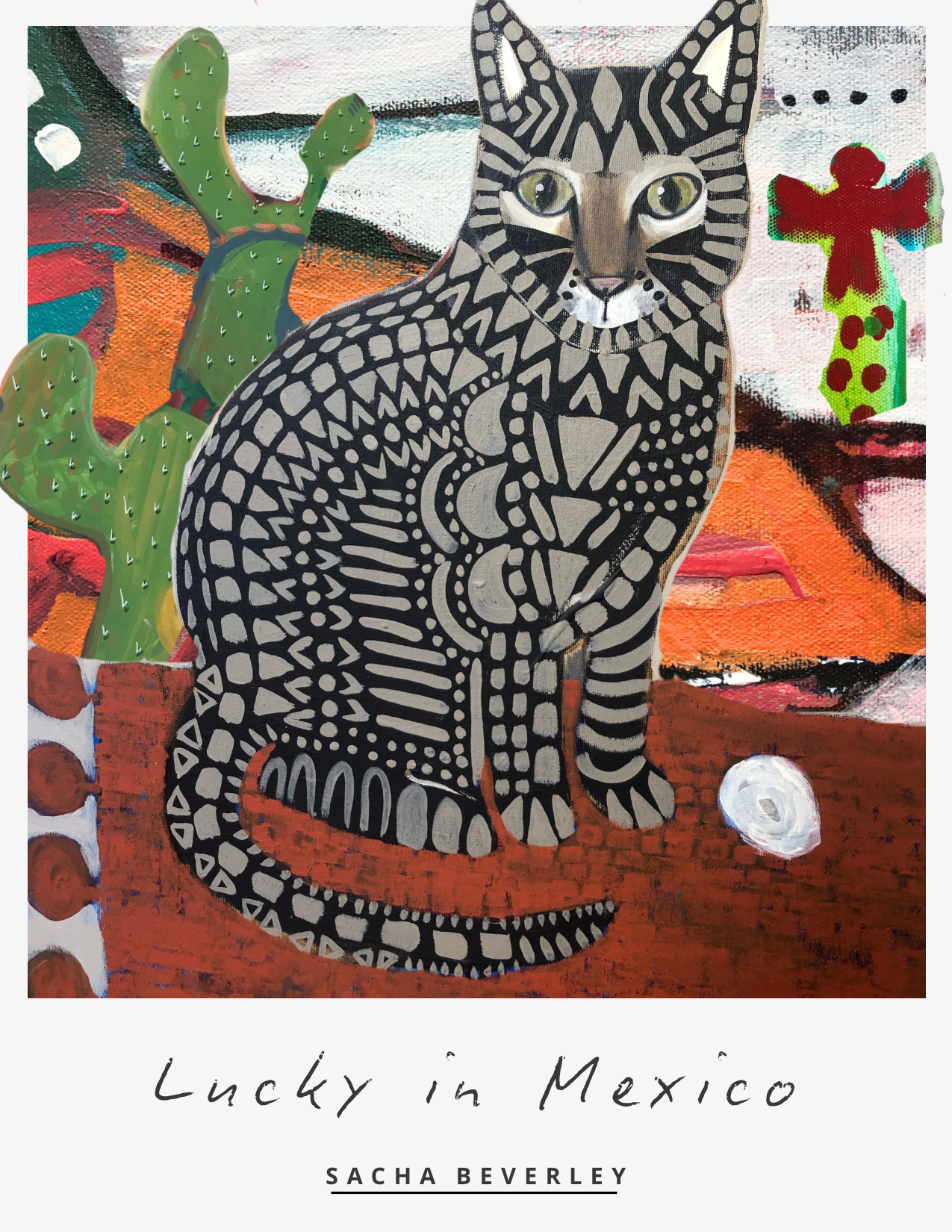 Sacha Beverley — Correspondances #2 — original postcard artwork