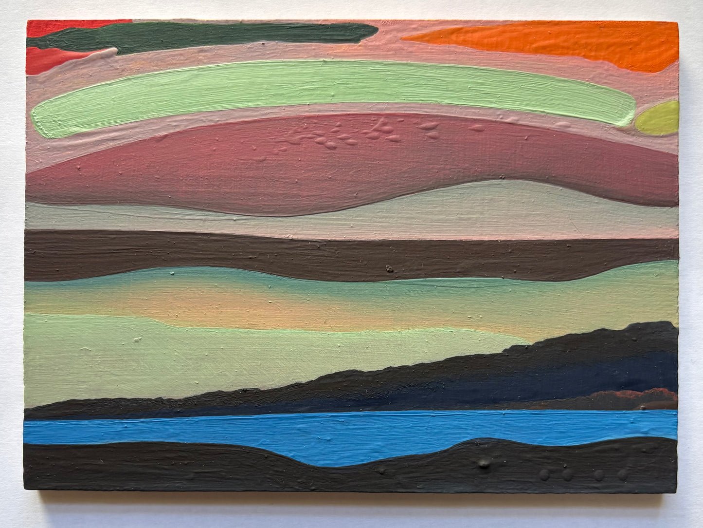 Samuel Åhlman — Correspondances #1 — original postcard artwork