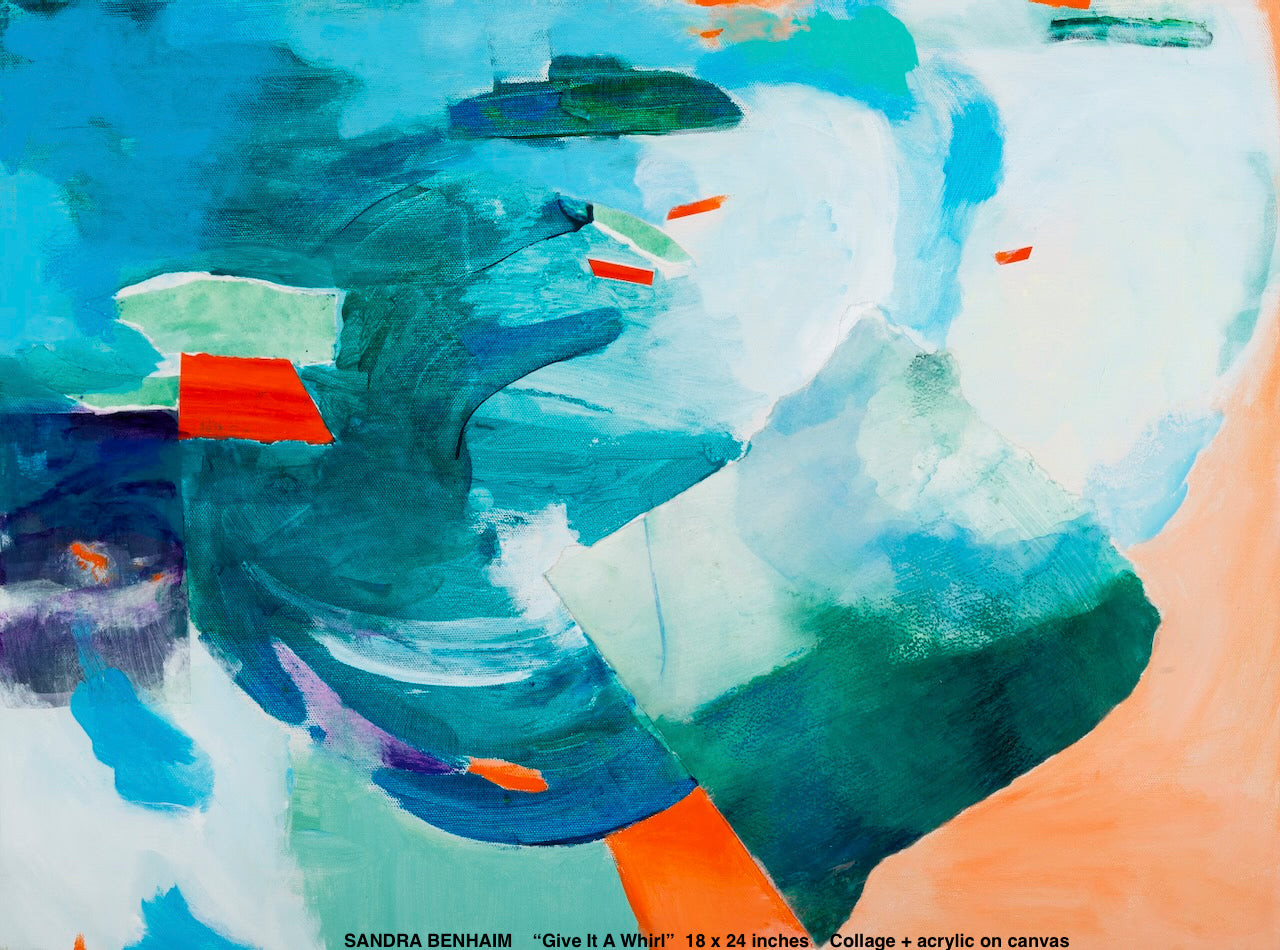 Sandra Benhaim — Correspondances #3 — original postcard artwork