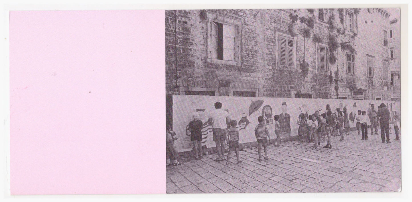 Sanja Mrša Vukman — Correspondances #3 — original postcard artwork