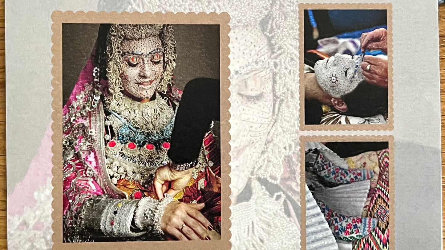Sehida Miftari — Correspondances #1 — original postcard artwork