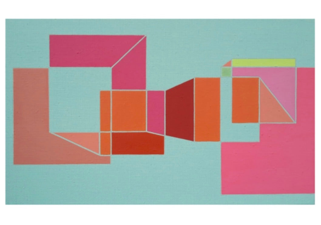 Sibylle Rosenboom — Correspondances #2 — original postcard artwork