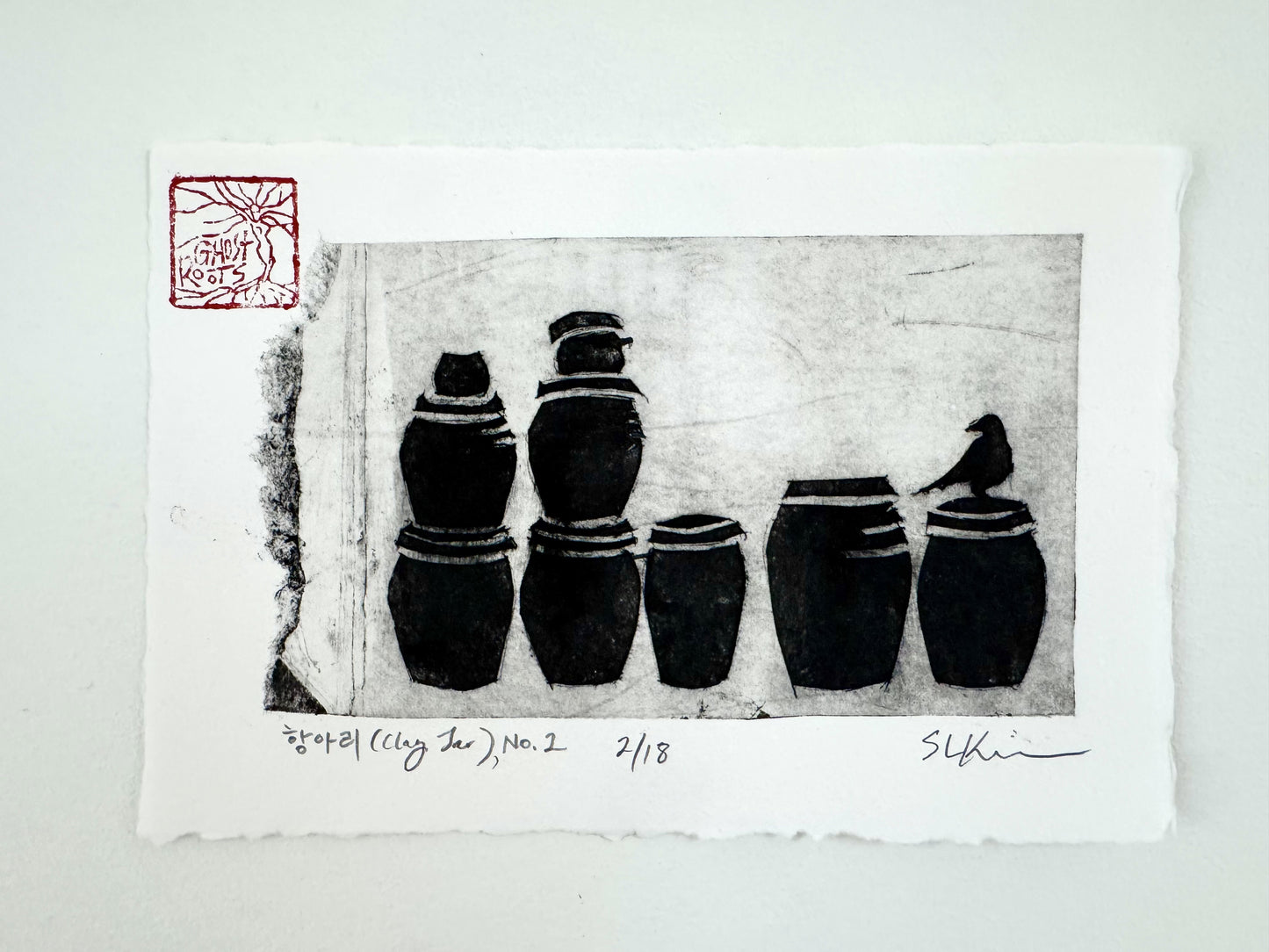Soyoung L Kim — Correspondances #3 — original postcard artwork