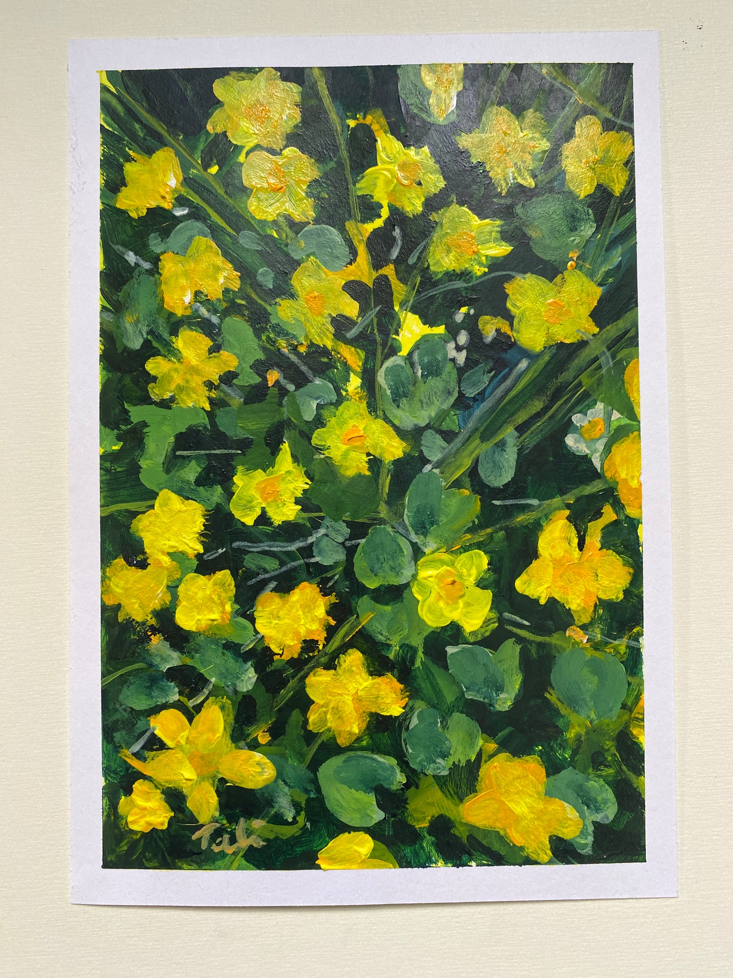 Tali Farchi — Correspondances #3 — original postcard artwork
