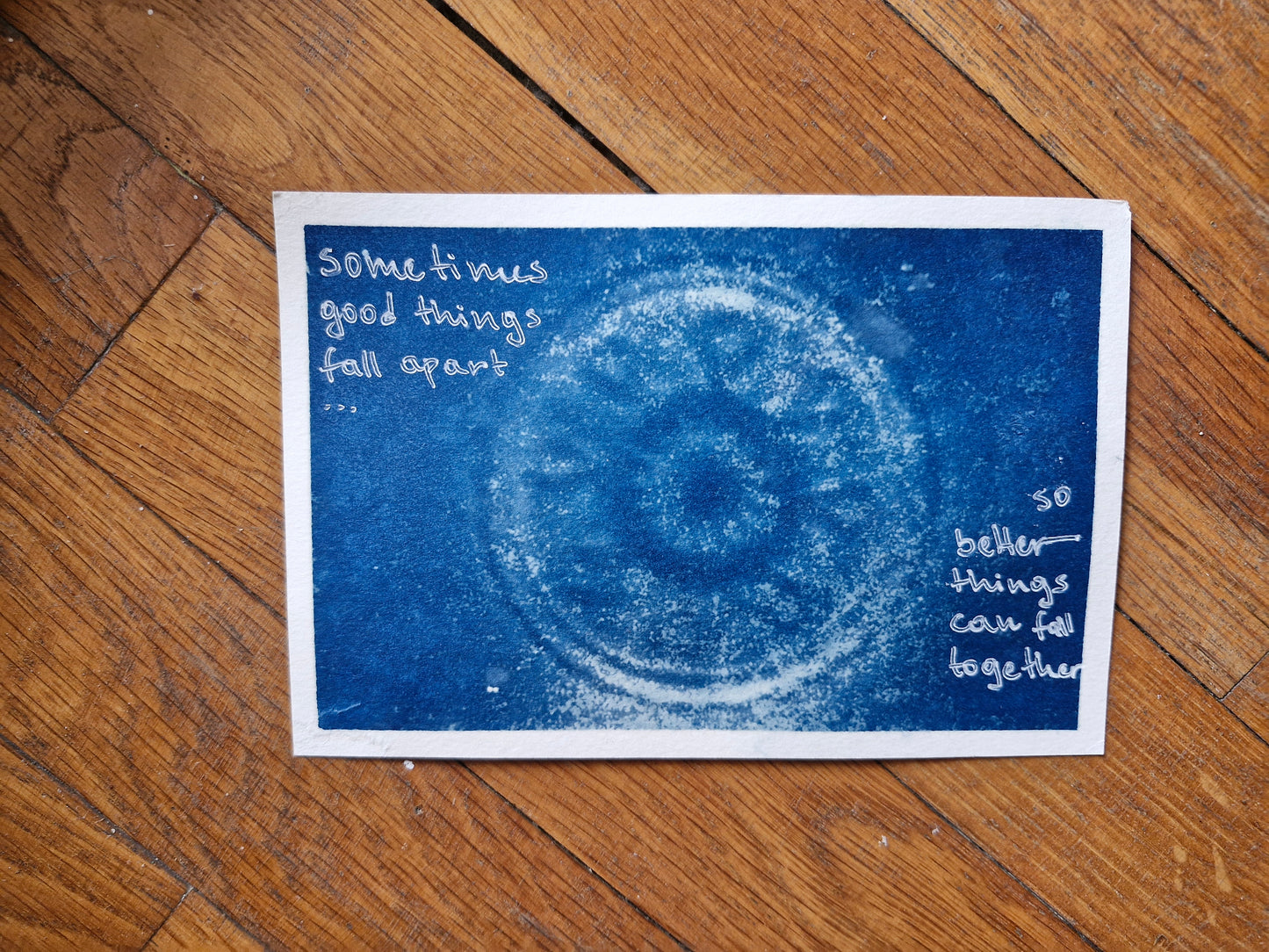 Teodora Ivanova — Correspondances #2 — original postcard artwork