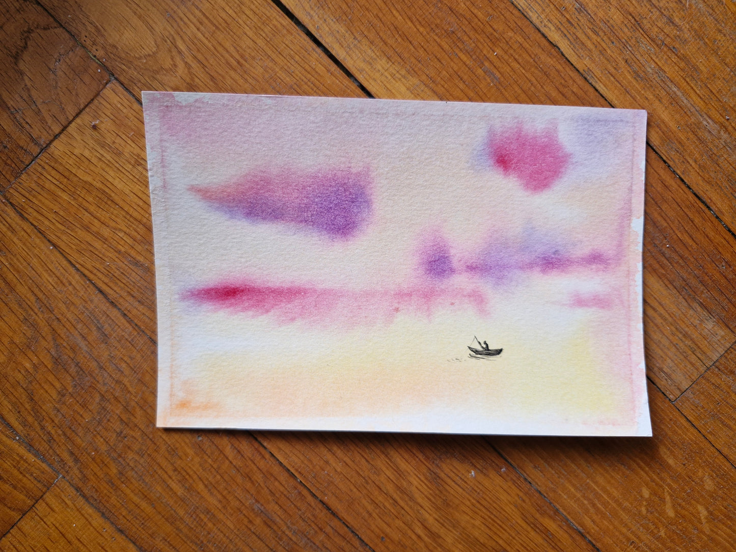 Teodora Ivanova — Correspondances #3 — original postcard artwork