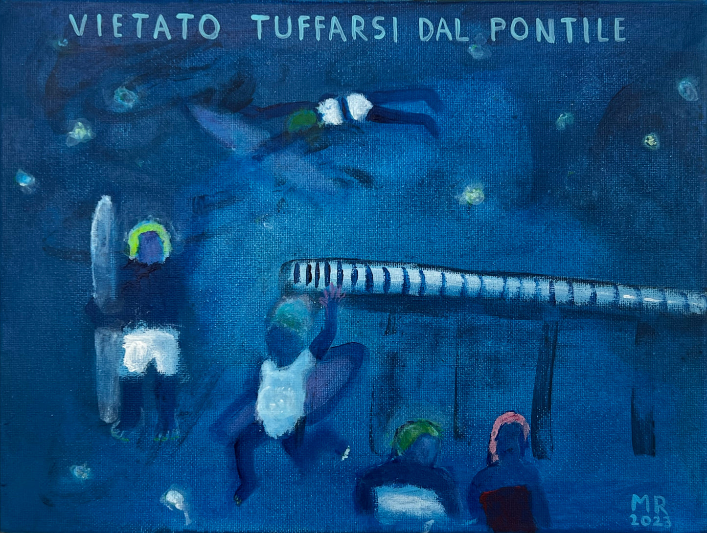 VIETATO TUFFARSI DAL PONTILE