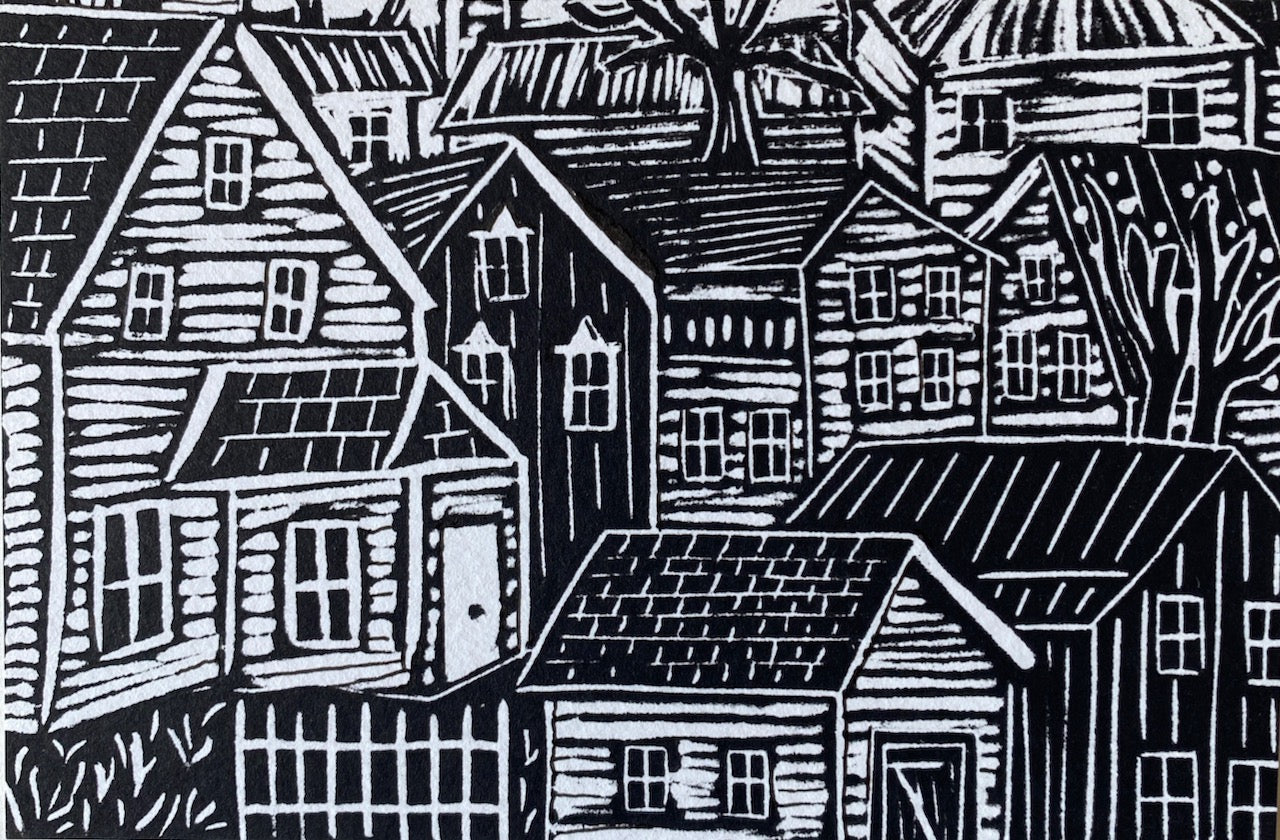 Vanessa McKiel — Correspondances #2 — original postcard artwork