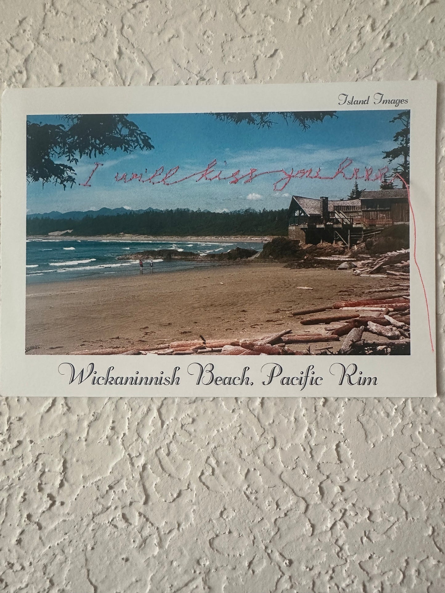 Varvara Zhemchuzhnikova (Kronberg) — Correspondances #3 — original postcard artwork