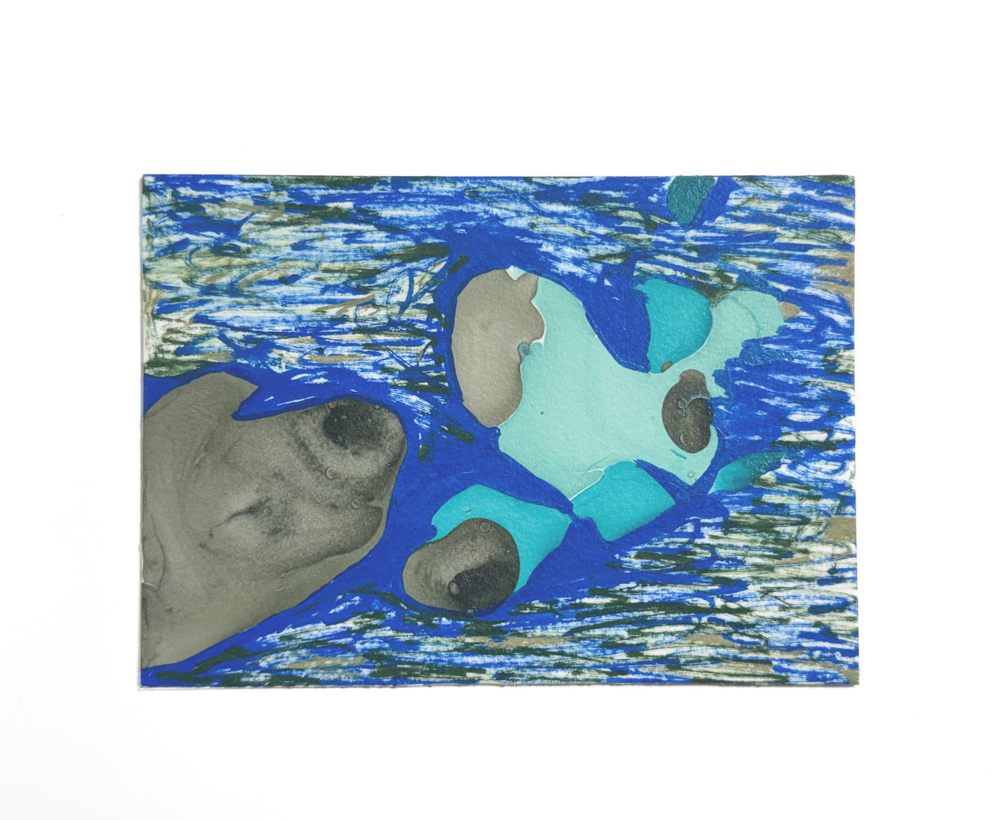 Yasemin Kackar-Demirel — Correspondances #1 — original postcard artwork