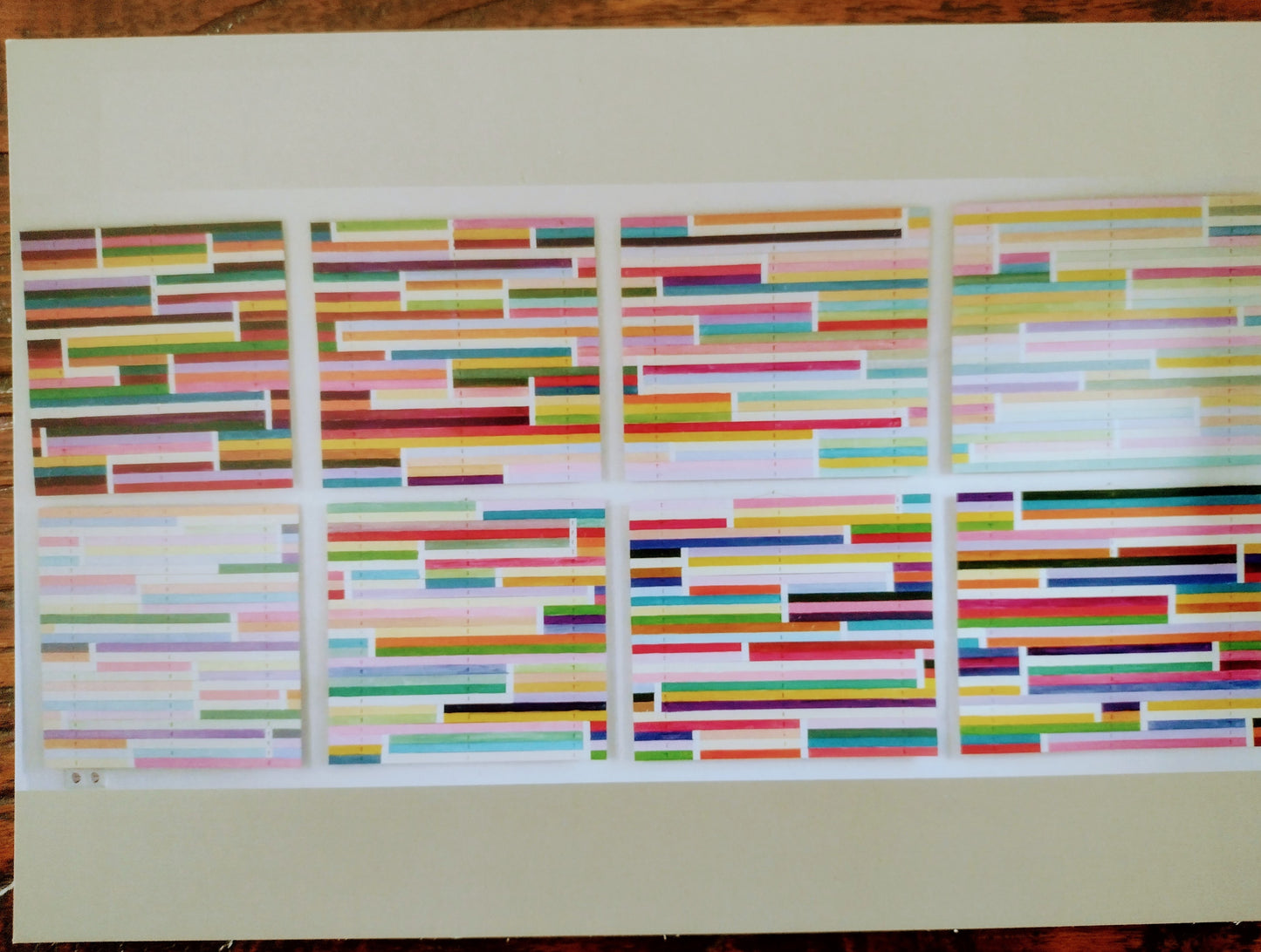 Yvonne Ottervanger — Correspondances #2 — original postcard artwork