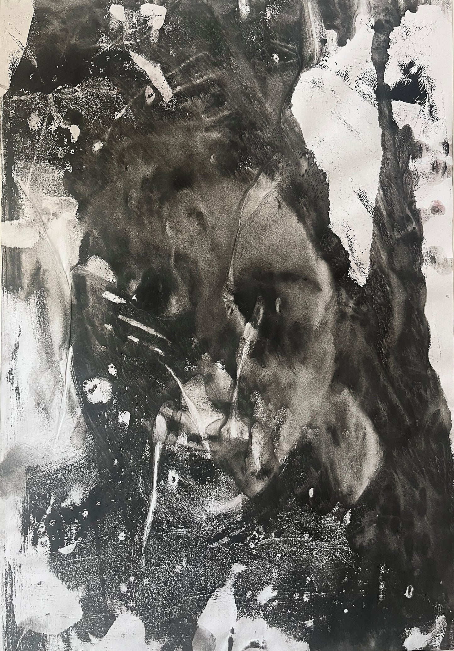 armelle TROUXE — Correspondances #2 — original postcard artwork