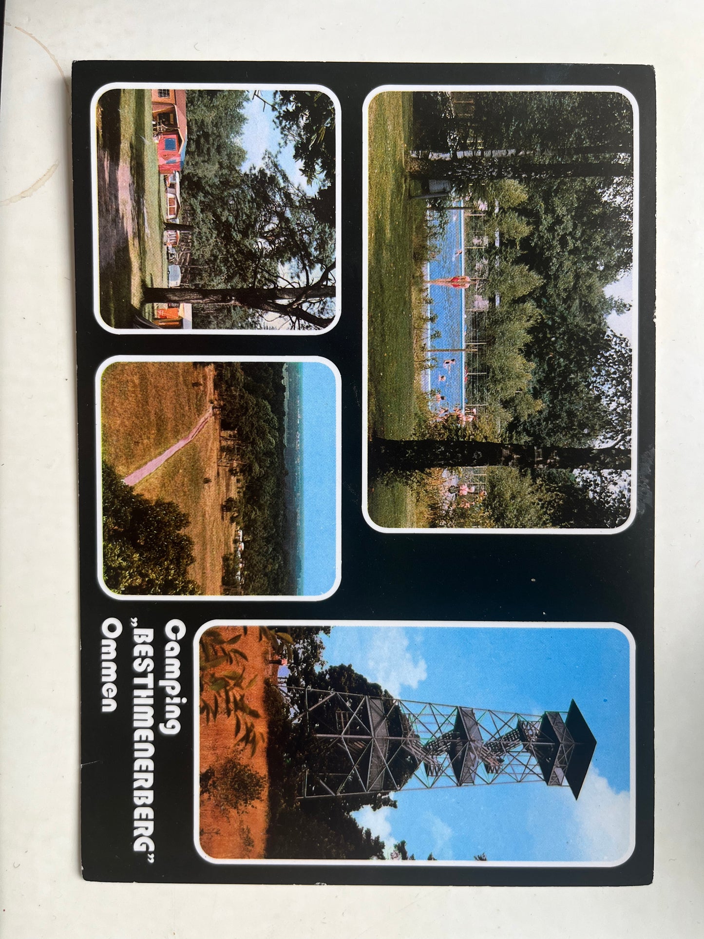 corine alberta — Correspondances #1 — original postcard artwork