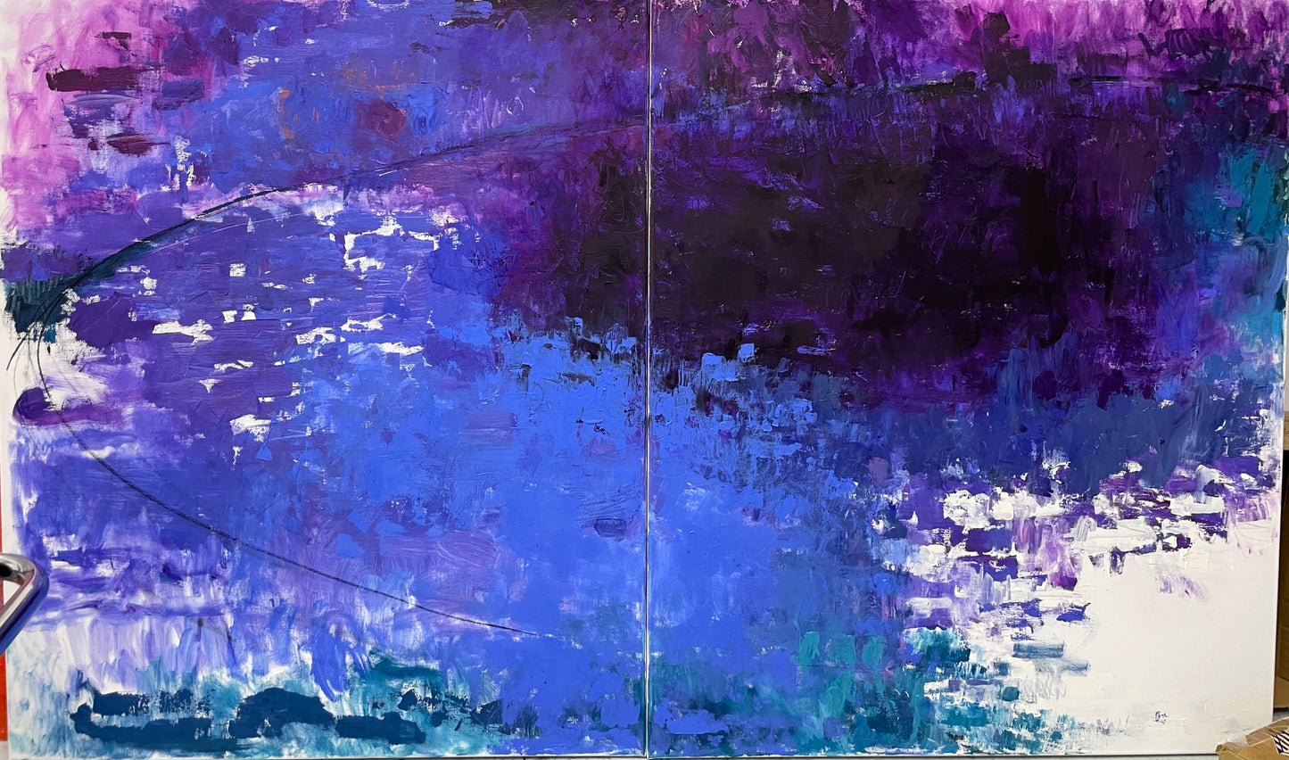 Shimmering mess nr. 7 (Boschwetering at sunrise)