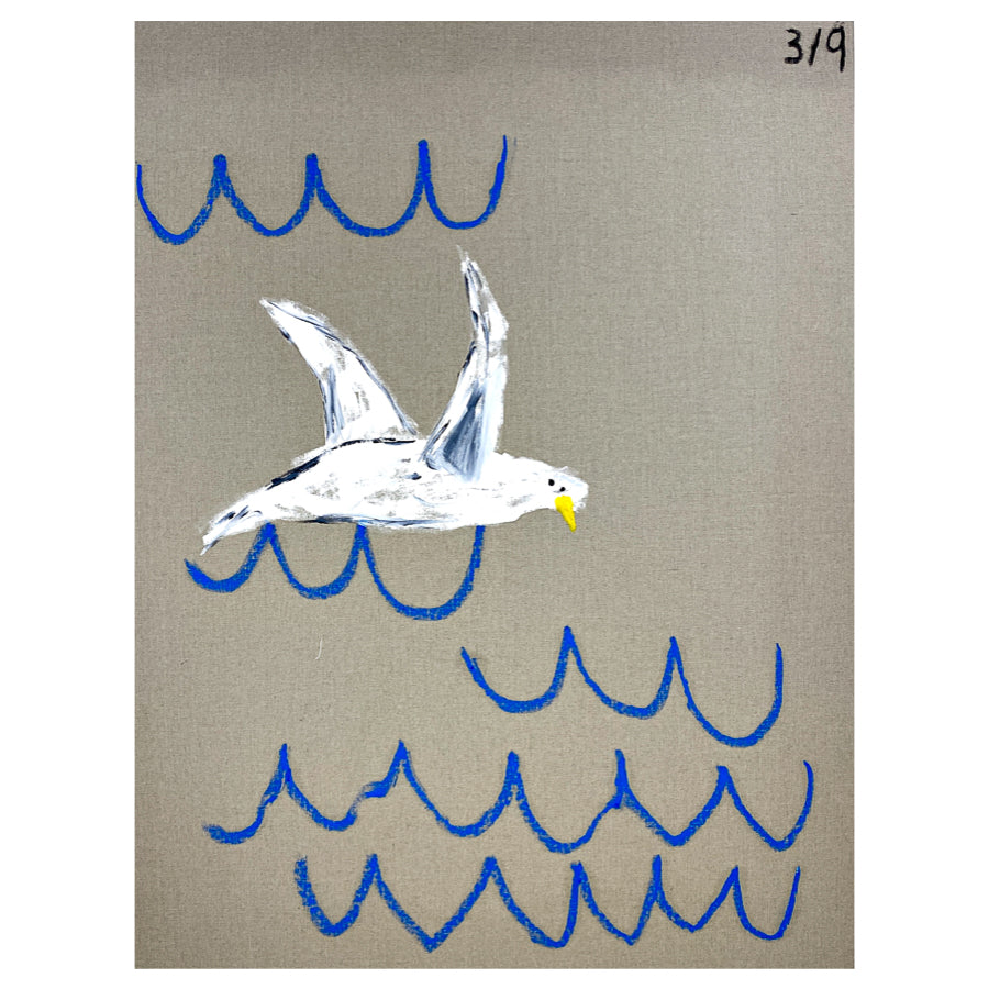 Seagulls and the Sea 3/9