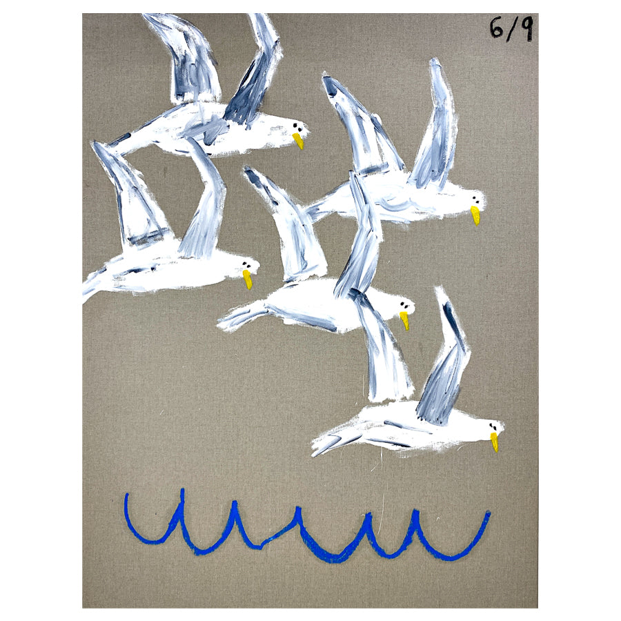 Seagulls and the Sea 6/9