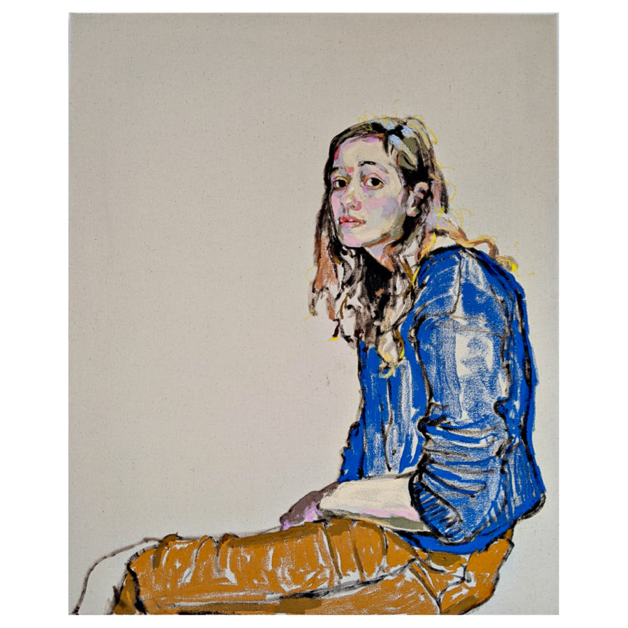 Self-portrait with bad posture