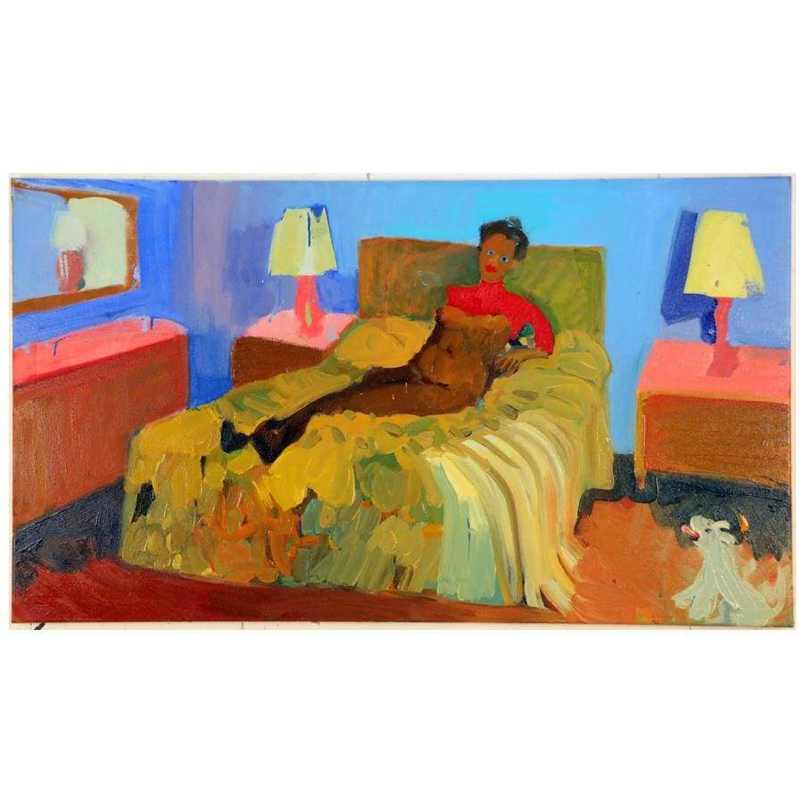 Black Woman, White Dog - The Curators