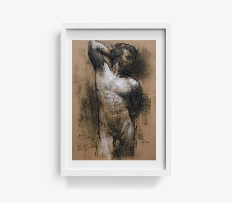 Contrapposto Study, I, by Patrick Byrnes - Mr Bacchus - The Curators