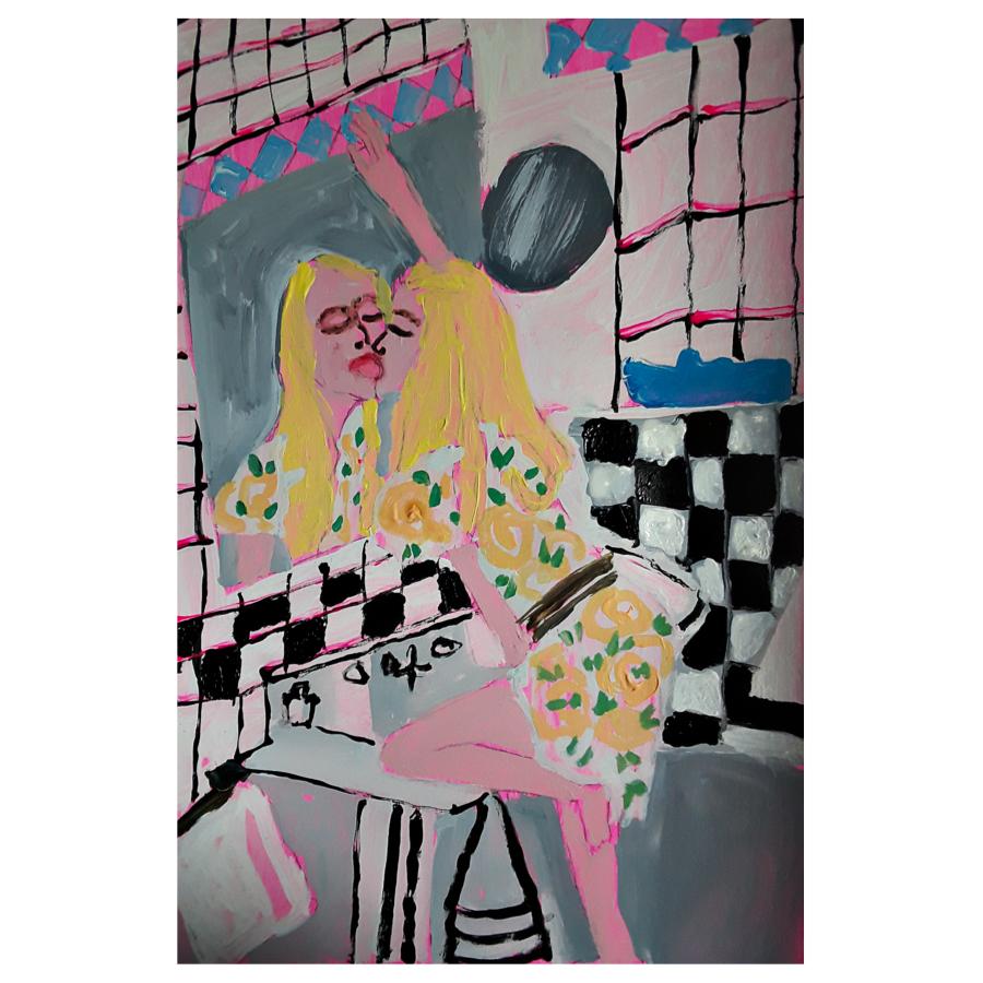 Jeune Fille au Miroir - The Curators