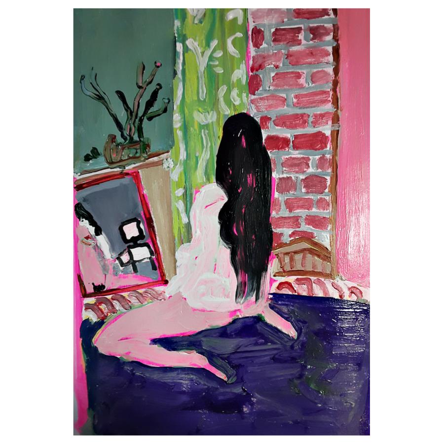 Jeune Fille au Miroir - The Curators