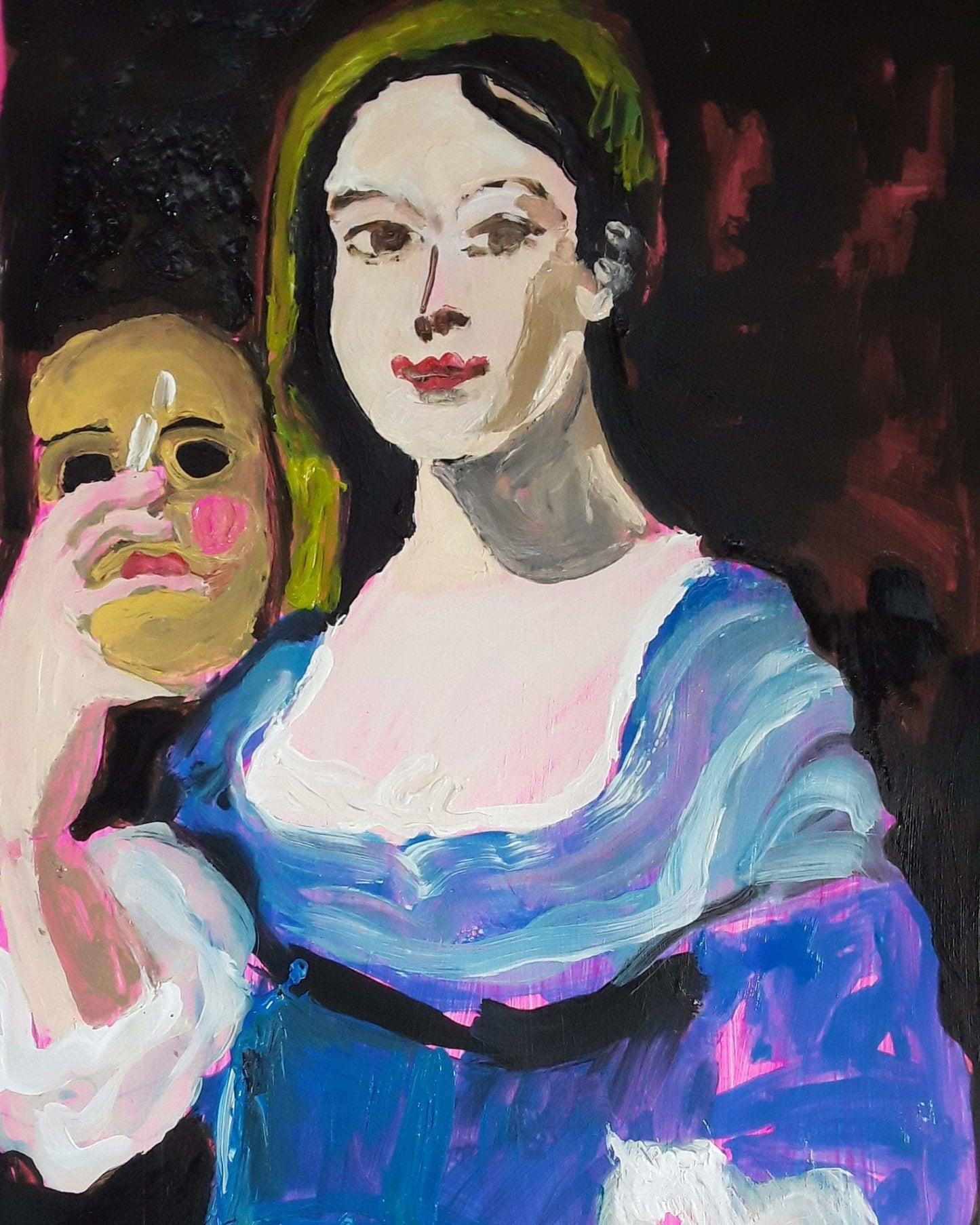 Le masque d antan - The Curators