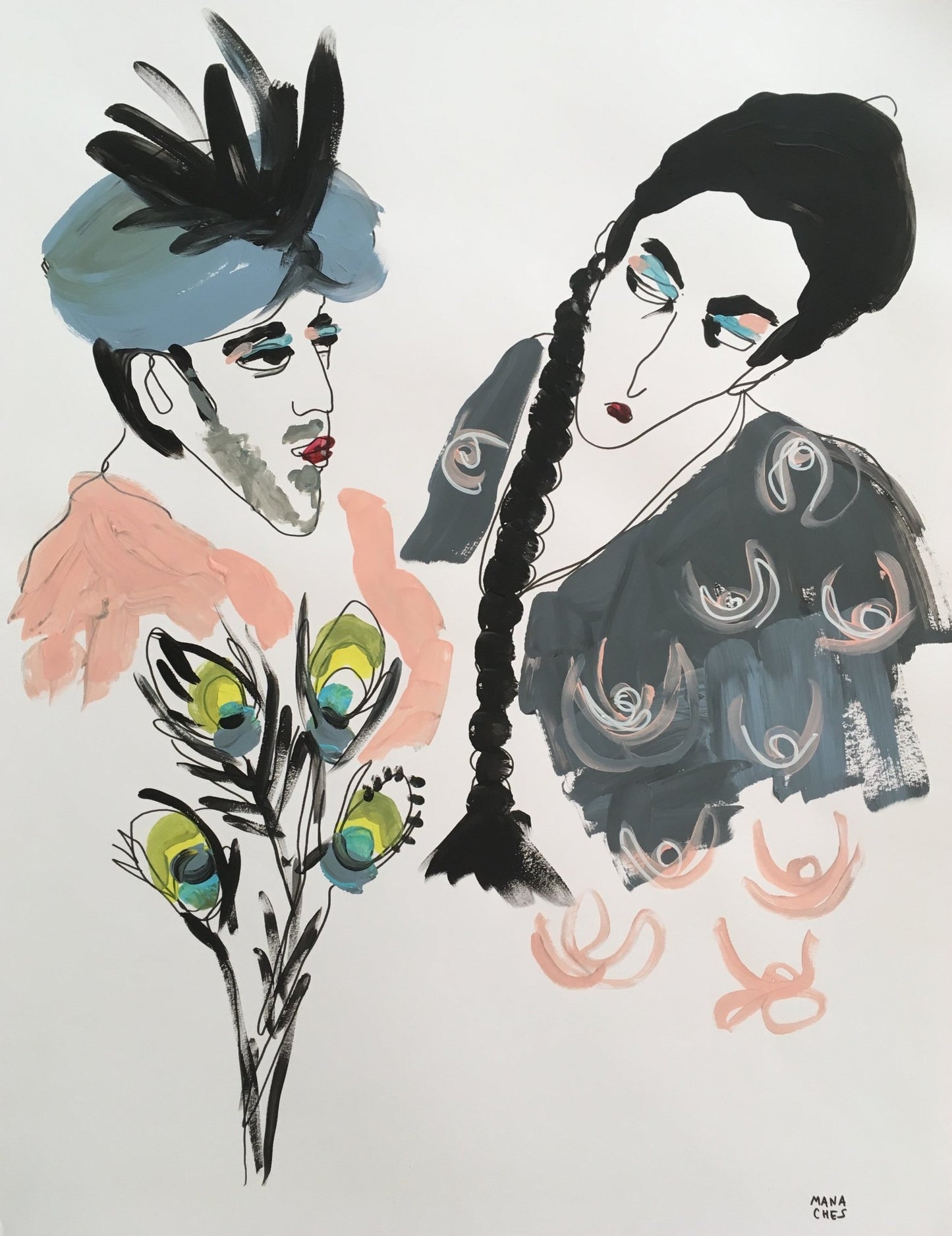 Les 1001 nuits - Homme au Turban - The Curators