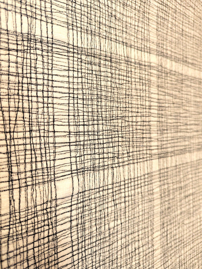 Stitched cross in a Square