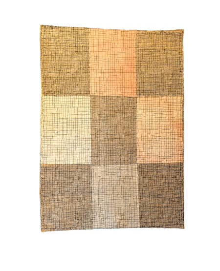 Open Cross with Madder Dye