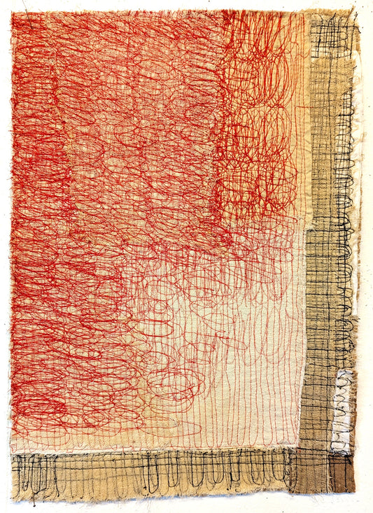 Scribbled red