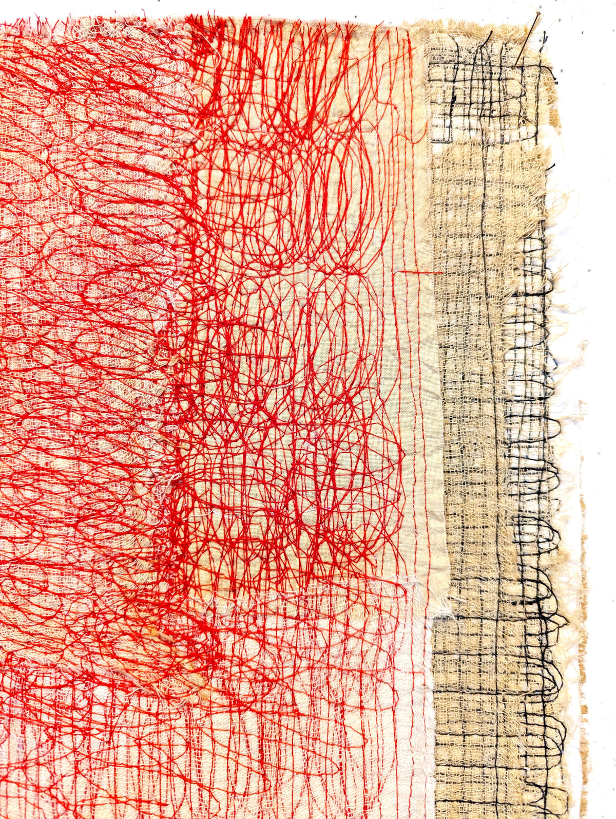 Scribbled red