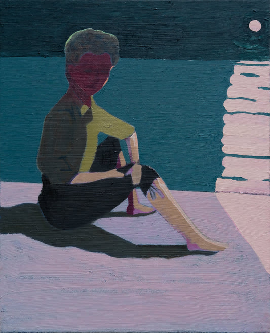 Tove Jansson in Light Pink Moonlight