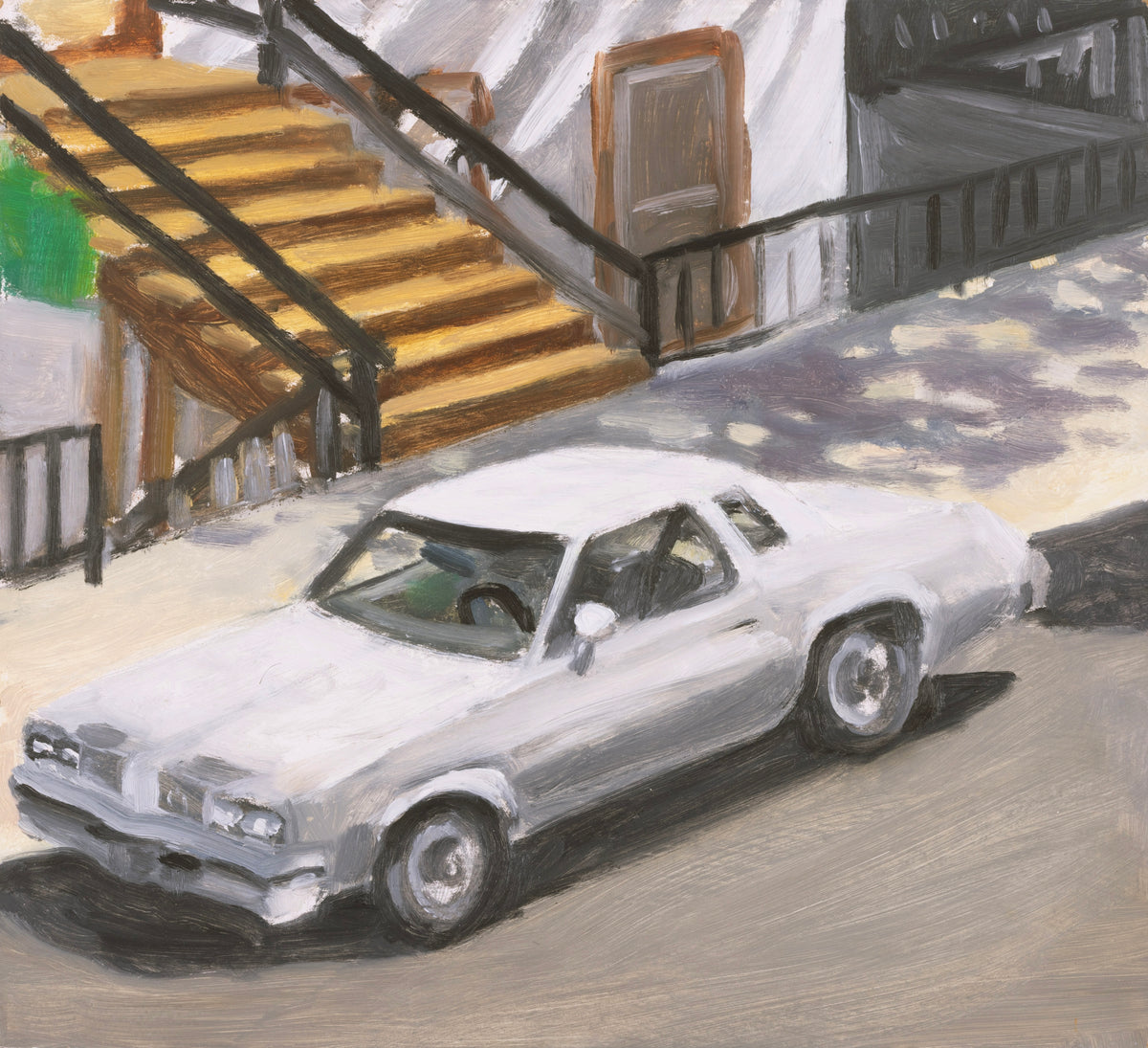 White Car