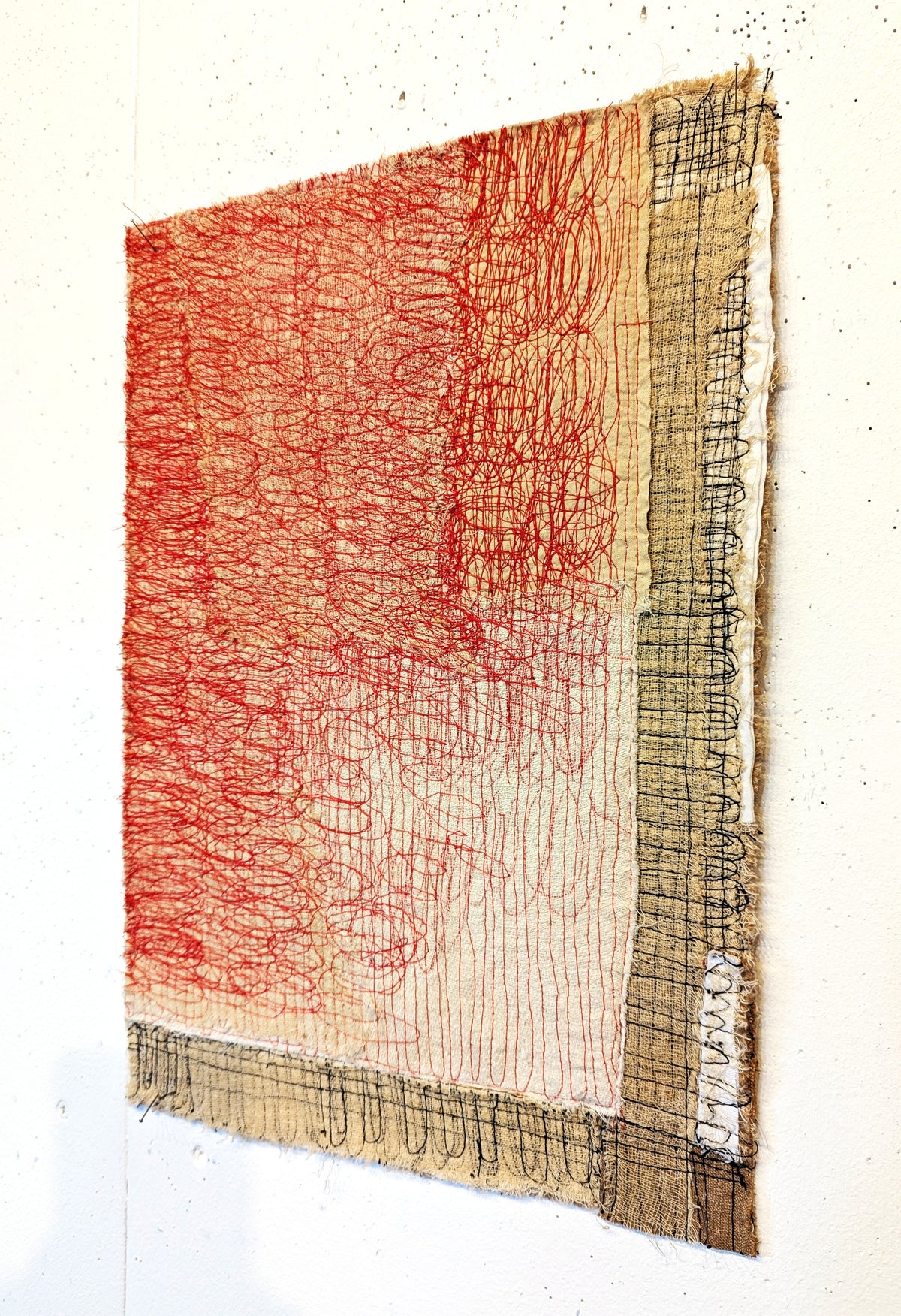 Scribbled red