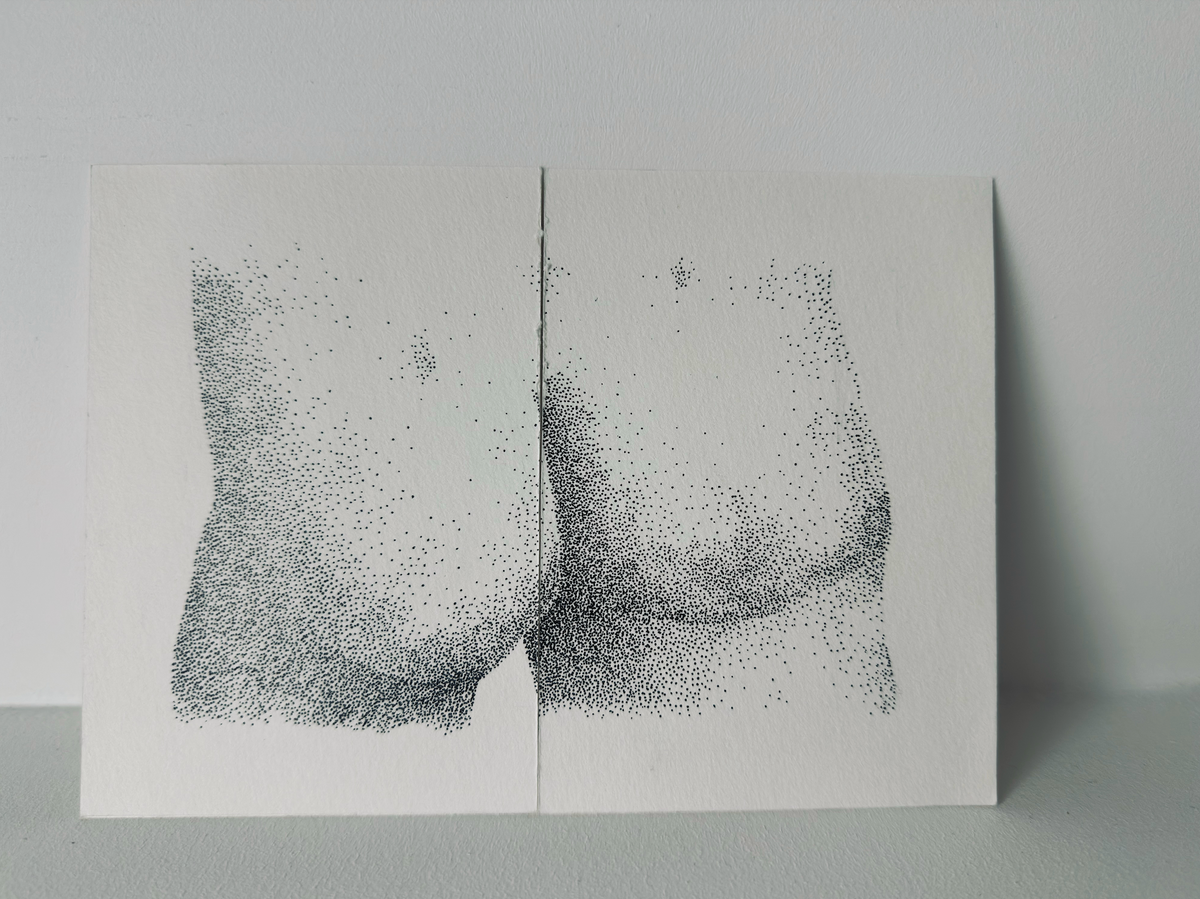 ARL ARL — Correspondances #1 — original postcard artwork