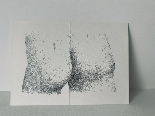 ARL ARL — Correspondances #1 — original postcard artwork