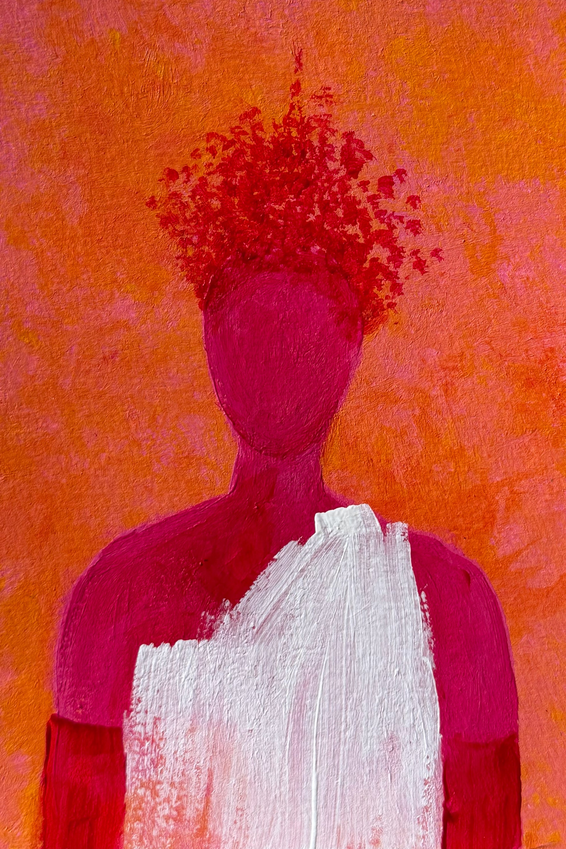 Agron Nimonaj — Correspondances #2 — original postcard artwork