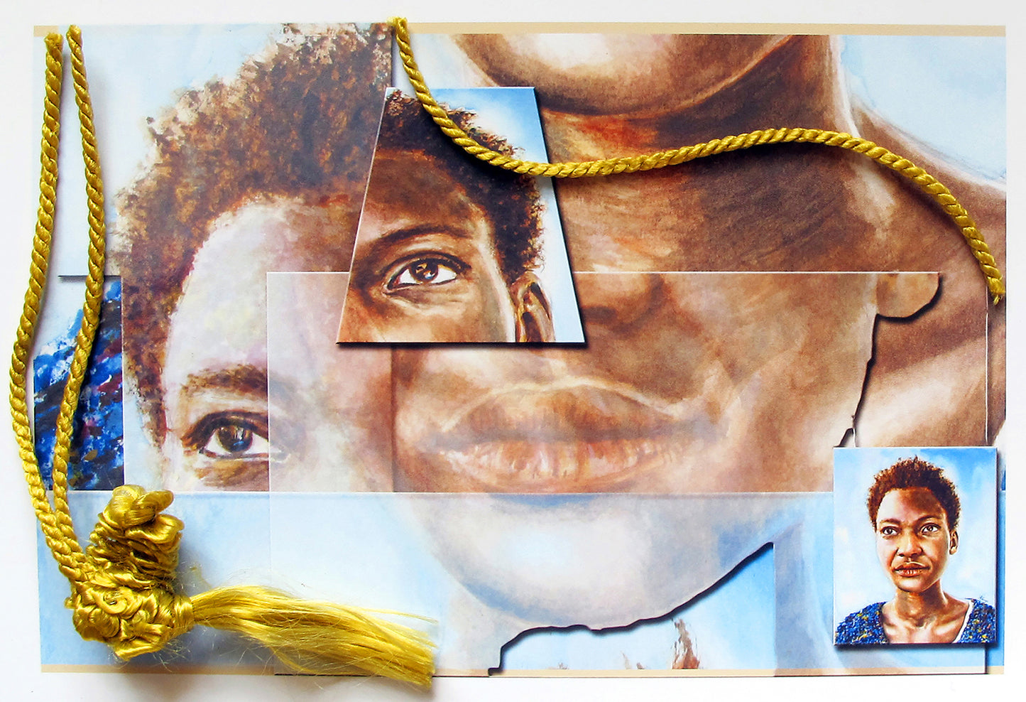 Alaiyo Bradshaw — Correspondances #1 — original postcard artwork