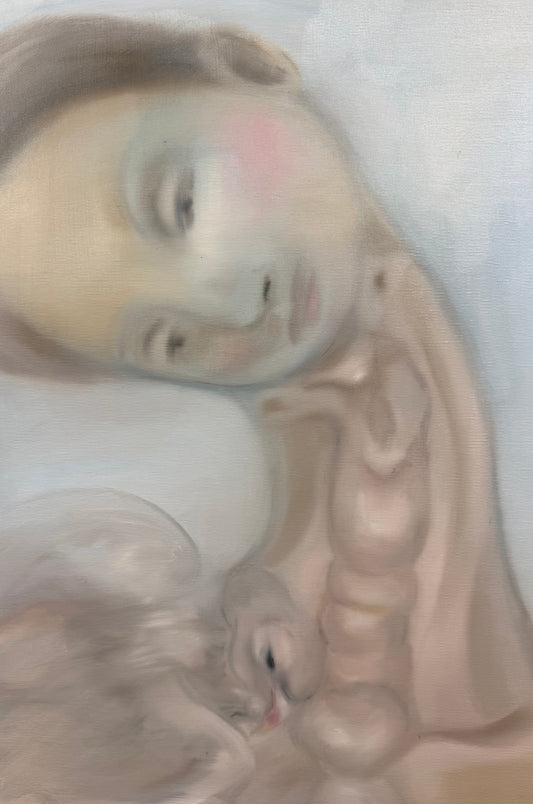 Alessandra BB — Correspondances #1 — original postcard artwork